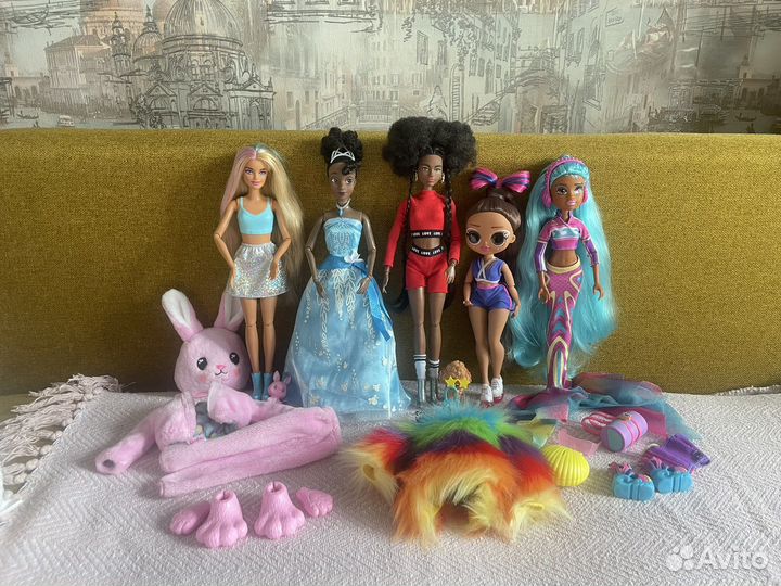 Куклы lol omg и princess disney