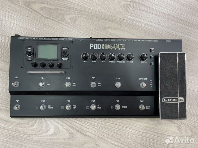 Гитарный процессор line 6 pod hd500x