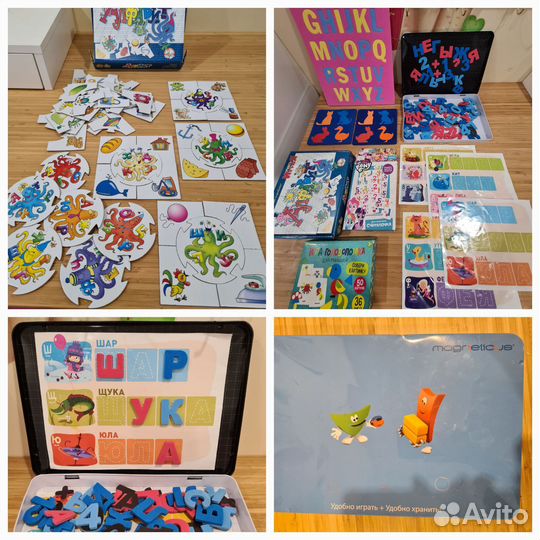 Развивающие игры 3+ 4+ 6+