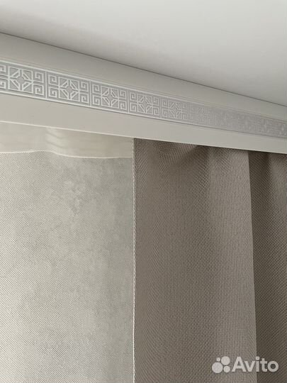 Карниз потолочный двухрядный 2.4 м