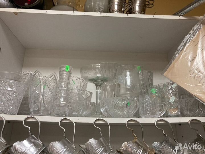 Хрусталь, стекло