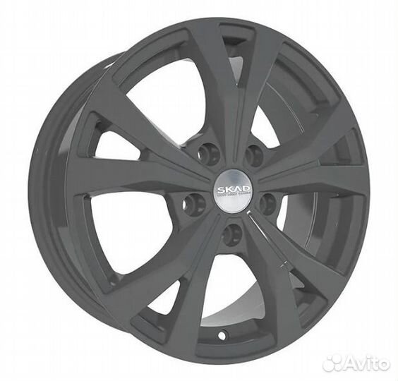 Диск Скад Нагано Графит 6,5*16/5*114,3 d67,1 ет45