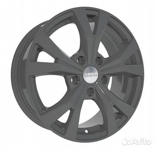 Диск Скад Нагано Графит 6,5*16/5*114,3 d67,1 ет45