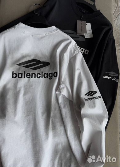 Логнслив Balenciaga оверсайз 3b (топ 2025)