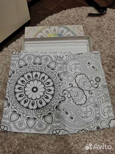 Hachette рисунки антистресс арт-терапия