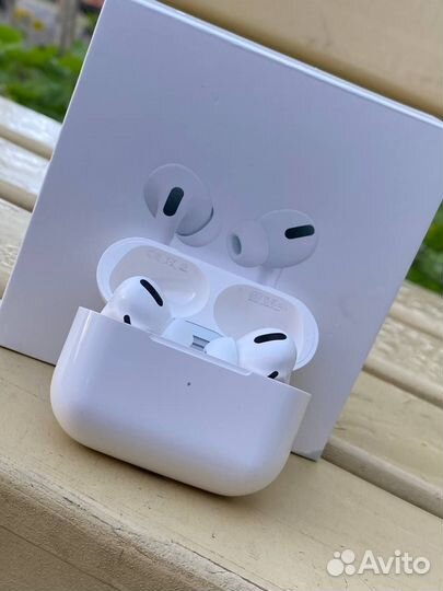 Airpods Pro лучшие (гарантия + чехол)
