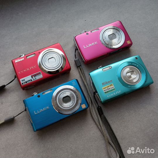 Цифровой фотоаппарат Nikon, Panasonic Lumix