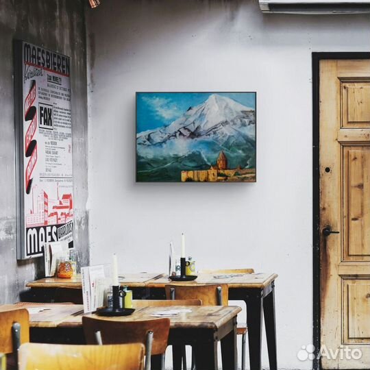 Картина на стену на подрамнике, масло