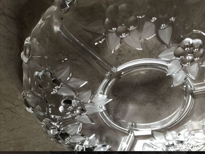 Менажница 3-х секционная (Чехия) новая