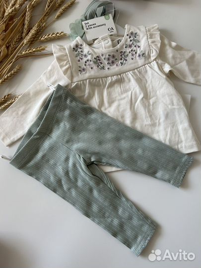 Новый костюм для девочки C&A 68