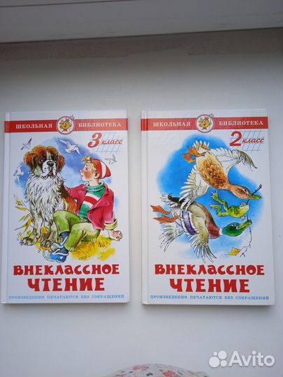 Книги для внеклассного чтения для 2, 3 класса