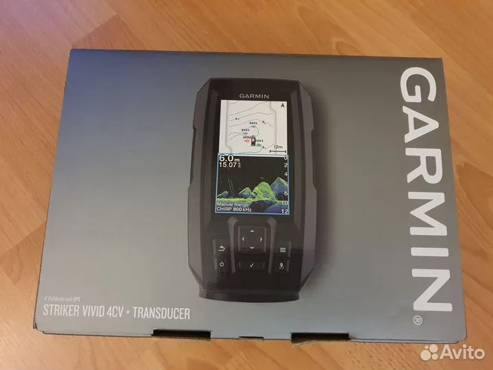 Эхолот garmin striker vivid 4cv gt20 tm