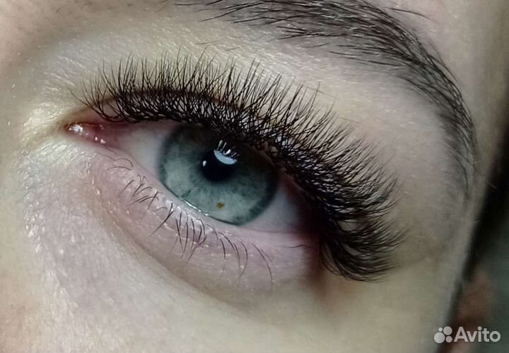 Наращивание ресниц на дому