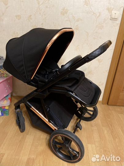 Коляска 2 в 1 Moon Style Rose Gold
