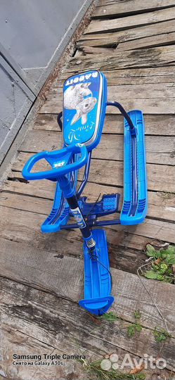 Детский снегокат бу