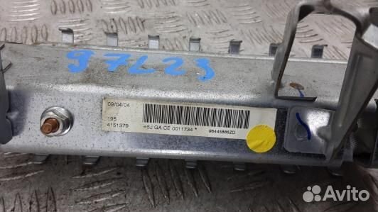 Подушка безопасности пассажира peugeot 407 (97L23I