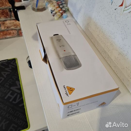 Микрофон behringer c1 (не USB)