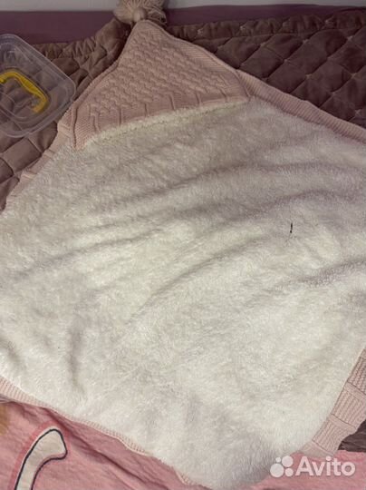 Конверт на выписку для девочки осень зима