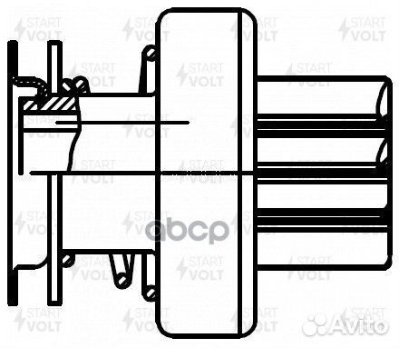 Бендикс renault duster (10) /megane II (02) 2.0I