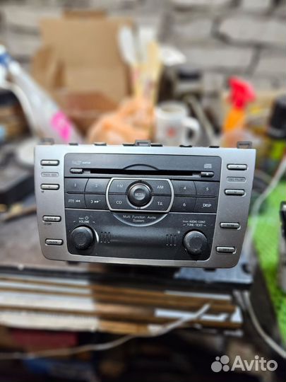 Магнитола на mazda 6 gh