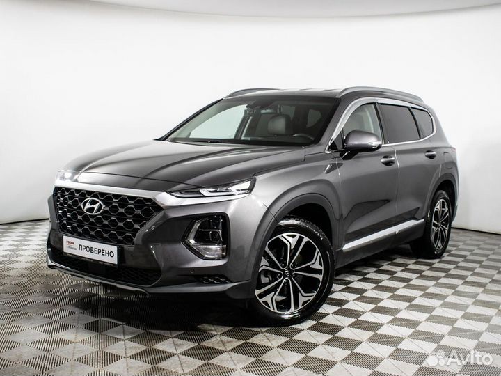 Hyundai Santa Fe 2.0 AT, 2019, 39 856 км