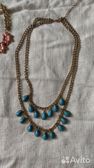 Бижутерия Ожерелье колье серьги бусы подвеска
