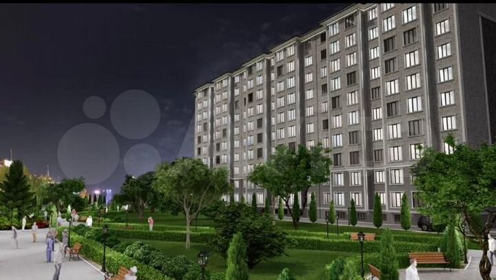 1-к. квартира, 49 м², 3/10 эт.