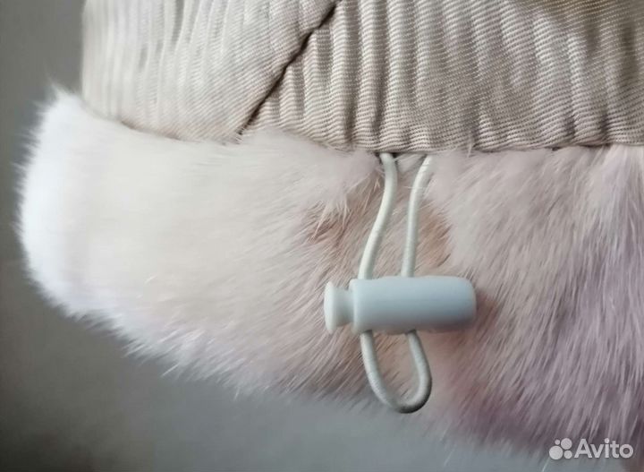 Шляпа цельно-меховая из меха норки