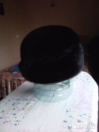 Шапка женская норка новая