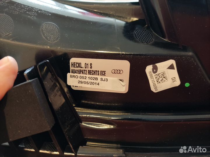 Задние фонари Ауди Q5 (8R) 2008-2016