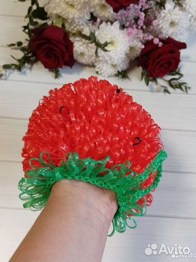 Мочалки ручной работы