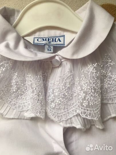 Блузка белая для девочек