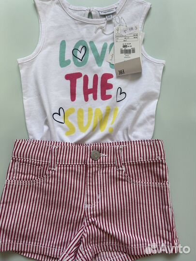 Костюм на девочку 92 новый Италия