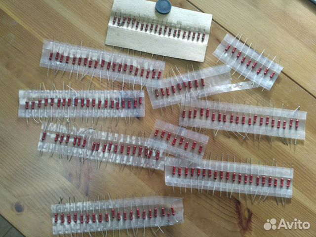 Резисторы, диоды, транзисторы