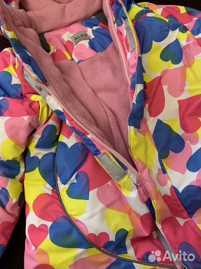 Зимний комбинезон для девочки