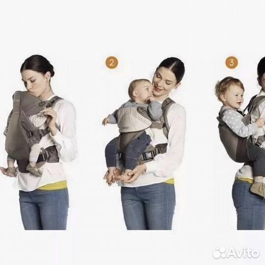 Эргорюкзак Stokke MyCarrier front and back 3в1