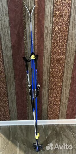 Лыжи+палки nordway размер 160(2-3класс)