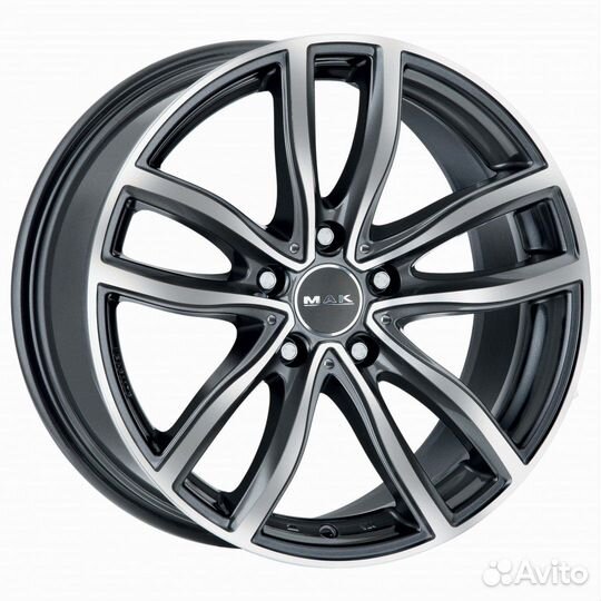 R18 5x112 8J ET39 D66,45 MAK Sarthe Gunmetal Mirro