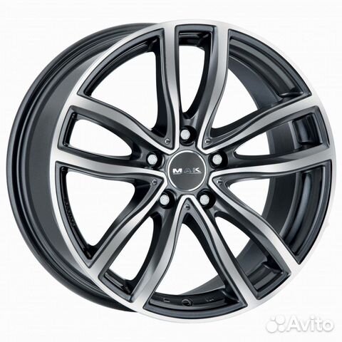 R18 5x112 8J ET39 D66,45 MAK Sarthe Gunmetal Mirro