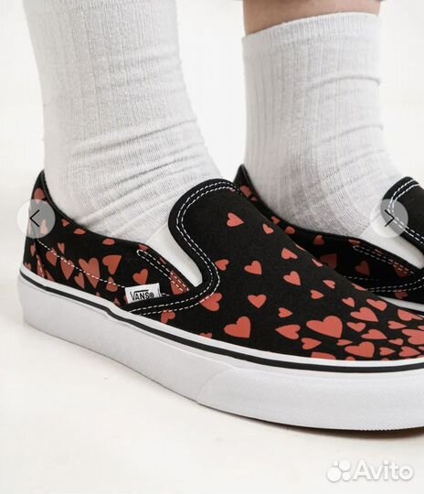 Vans слипоны женские