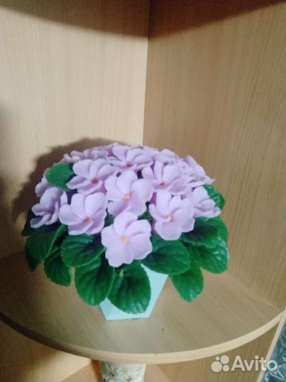 Фиалки (сувенирные из мыла)