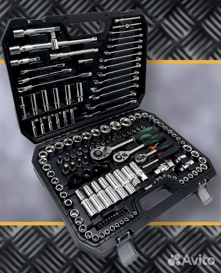 Набор инструментов для авто новый, 151 предмет