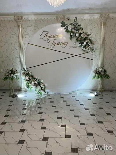 Фотозона на свадьбу