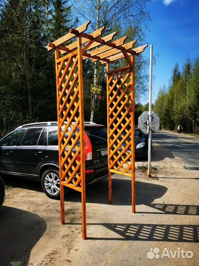 Арка садовая деревянная / Пергола