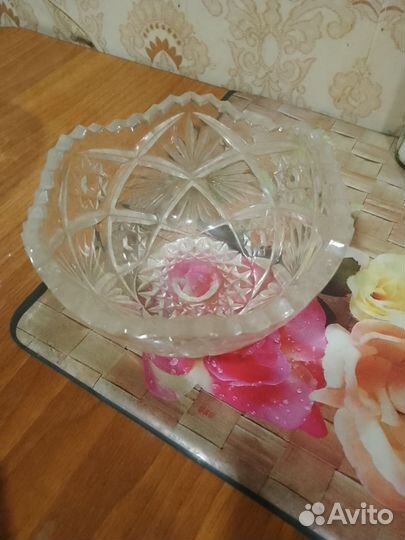 Хрусталь ссср,вазочки