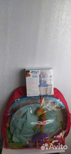 Детская поляна, ограждение кроватки, мамино