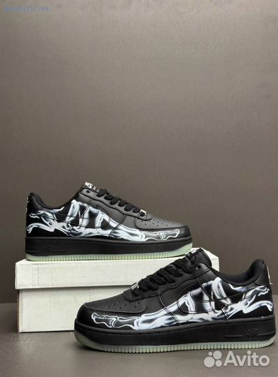 Кроссовки Nike air Force 1 skeleton