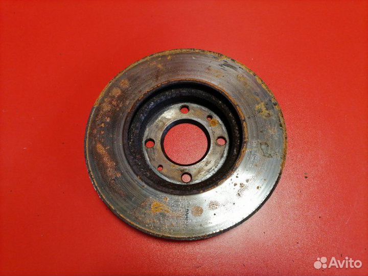 Тормозной диск передний Hyundai Solaris RB G4FC