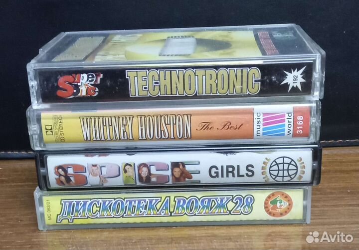 Аудиокассеты, росс. и зарубежный попс, сборники