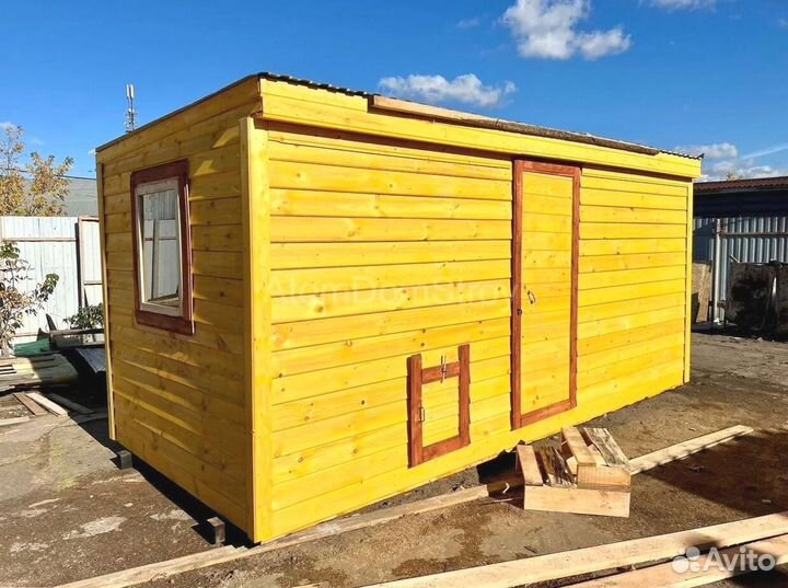 Деревянные бытовки с доставкой